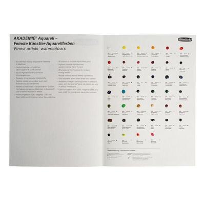 Schmincke AKADEMIE Aquarell Dot Card 40 Farbtöne