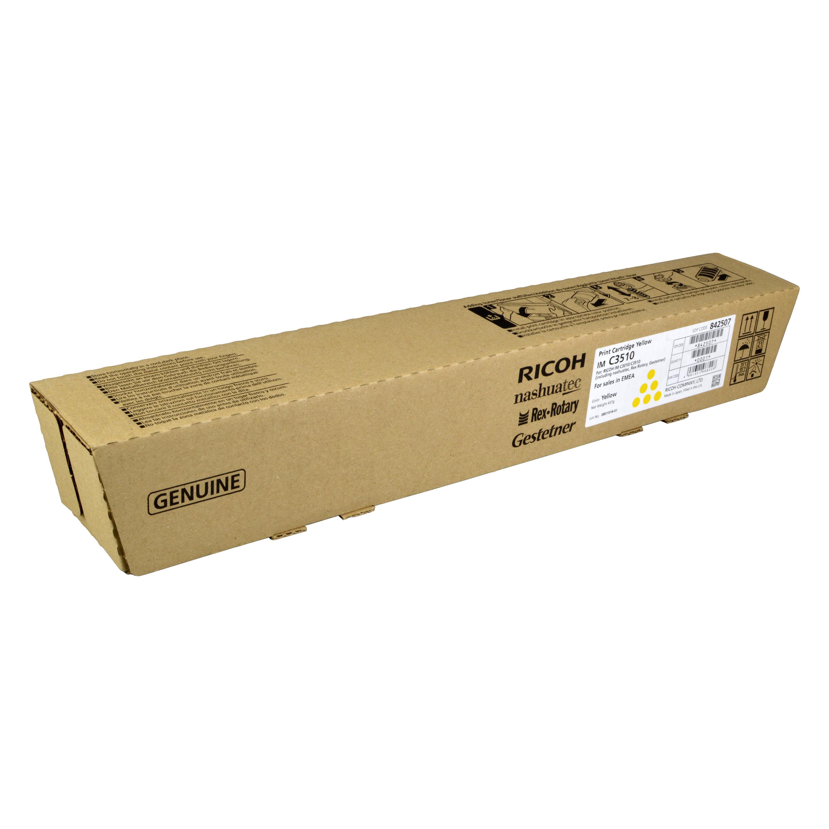 Ricoh Toner yellow ca. 28.000 Seiten IMC3510 (Y) (842507)