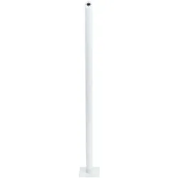 TabLines TBS002W Tablet Bodenständer zum Festschrauben, weiss, Tablet Halterung, Weiss