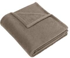 Port Authority BP37 Dream Plush Blanket in Warm Taupe size OSFA   Polyester