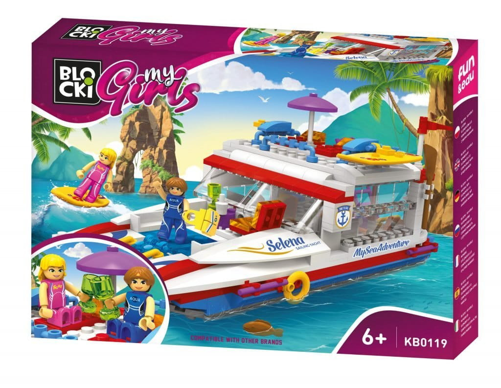 Klocki Blocki MyGirls: Een avontuur op zee