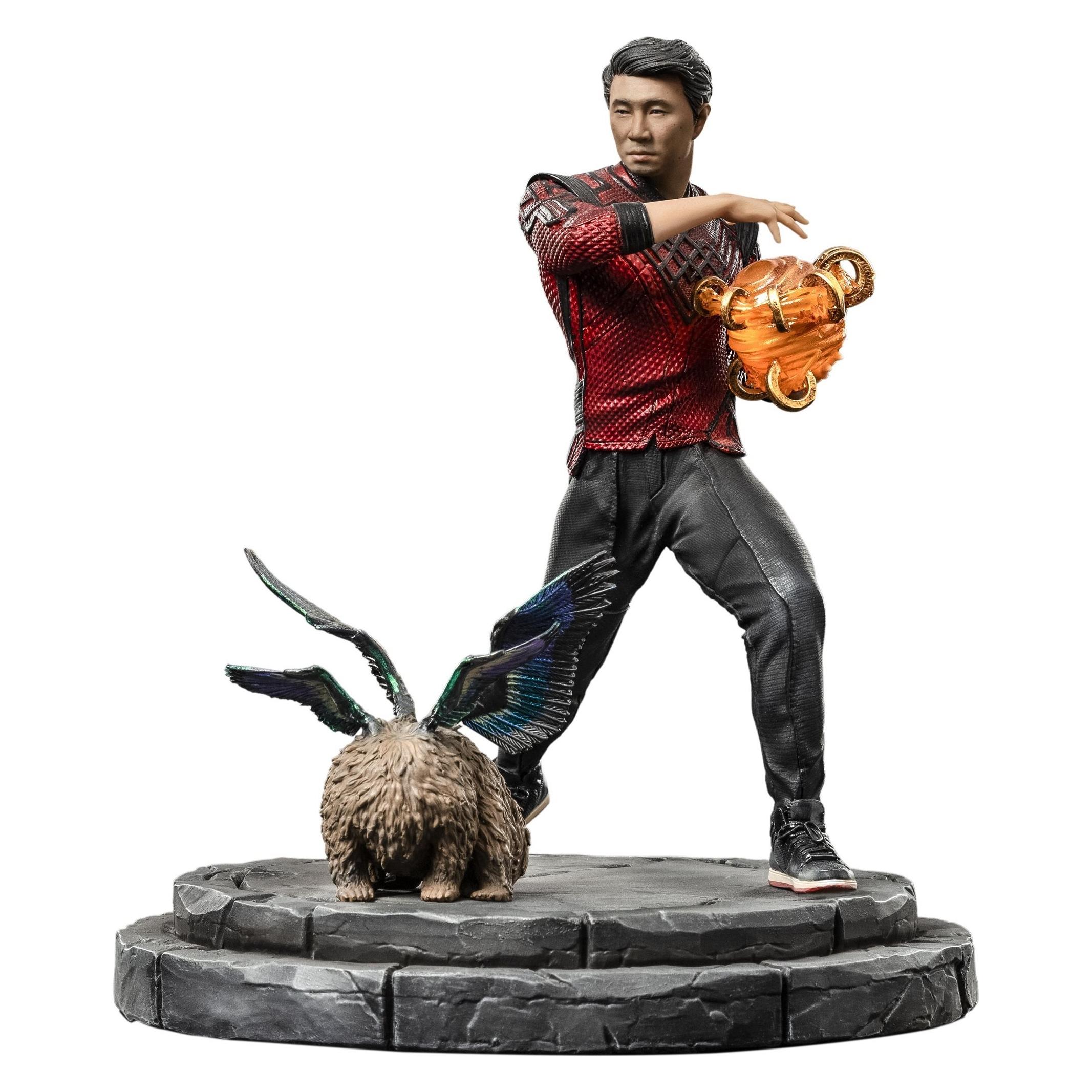 Iron Studios Shang-Chi et la Légende des Dix Anneaux statuette BDS Art Scale 1/10 Shang-Chi & Morris 19 cm (618231951086)