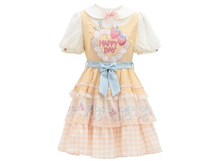 Robe originale douce et mignonne pour la lumière quotidienne, robe de princesse Lolita, nouvelle robe de soirée thé pour filles mignonnes