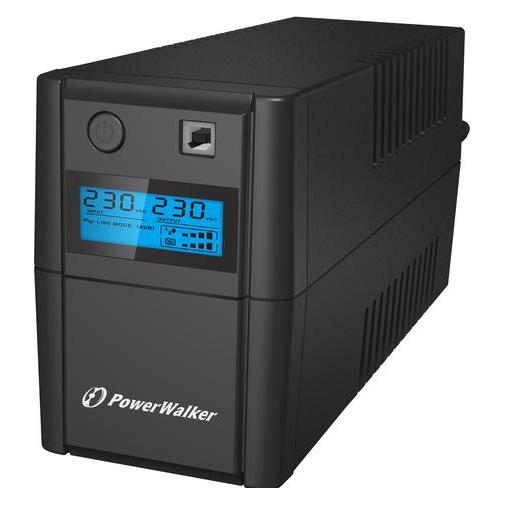 Powerwalker USV VI 650 SHL FR Line-Int (650 VA, 360 W, Line-Interaktiv USV) (VI 650 SE LCD)