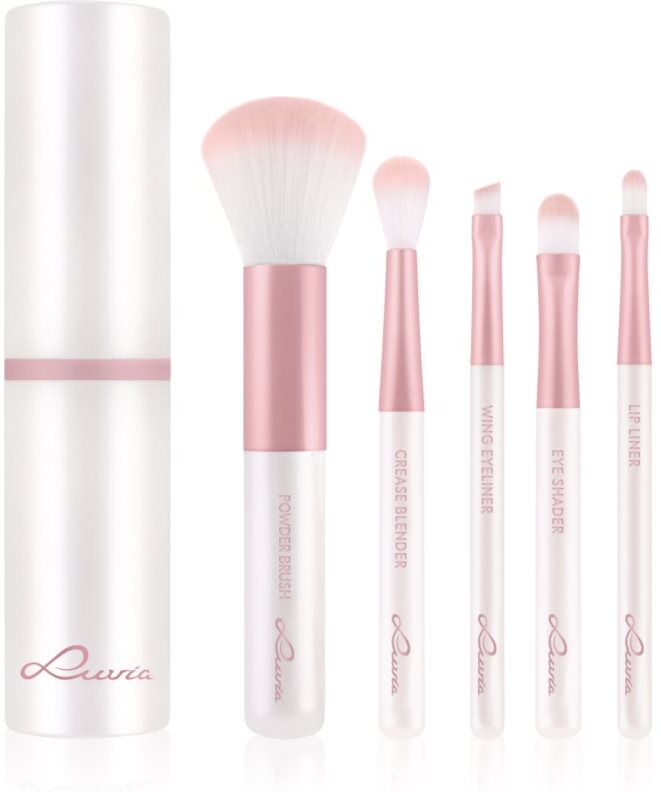 Luvia Cosmetics Travel Set kit de pinceaux avec étui de voyage Candy