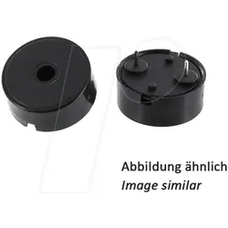SEC14070504000 - Piezo-Signalgeber, piezoelektrisch, 85, 4000 Hz, 5,0 Vpp, Ø14 mm