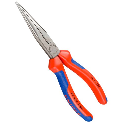 KNIPEX Flachrundzange mit Schneide 200 mm