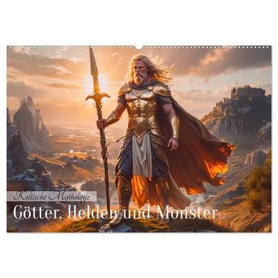 Keltische Mythologie - Götter, Helden und Monster (Wandkalender 2027 DIN A2 quer), CALVENDO Monatskalender