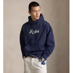 Polo Ralph Lauren für Herren. 710B19140001 Sudadera Ralph mit Kapuze und Marine-Logo (L), Lässig, Baumwolle, Langarm