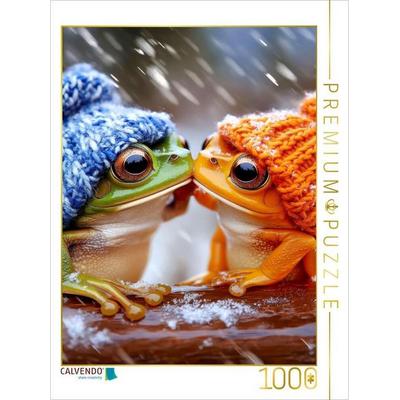 CALVENDO Puzzle Frösche | 1000 Teile Lege-Größe 64x48cm Foto-Puzzle für glückliche Stunden, Sonstige von , Calvendo Puzzle
