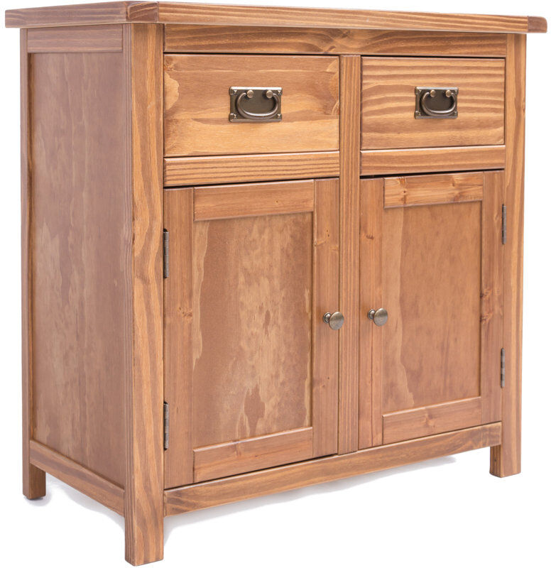 Natur Pur Dupree 84cm Sideboard Dark Brown 80cm H X 84cm W X 40cm D