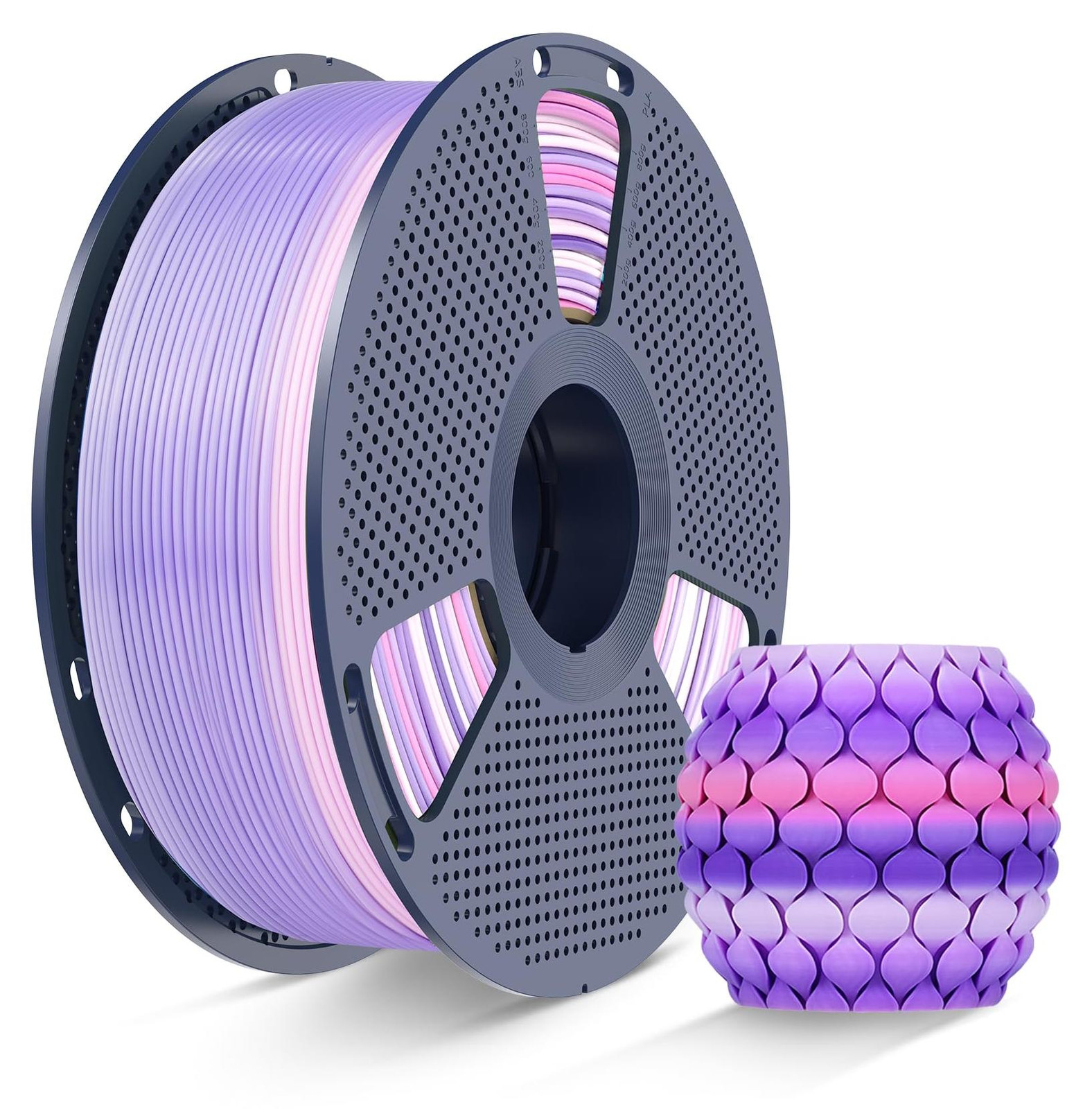 Selius PLA Rainbow Filament 1.75mm Regenboogkleurige 3D-printdraad