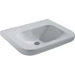 Ideal Standard Contour 21 Waschtisch E512201 ohne Hahnloch/Überlauf, unterfahrbar, 60x55,5x17,5cm, weiß