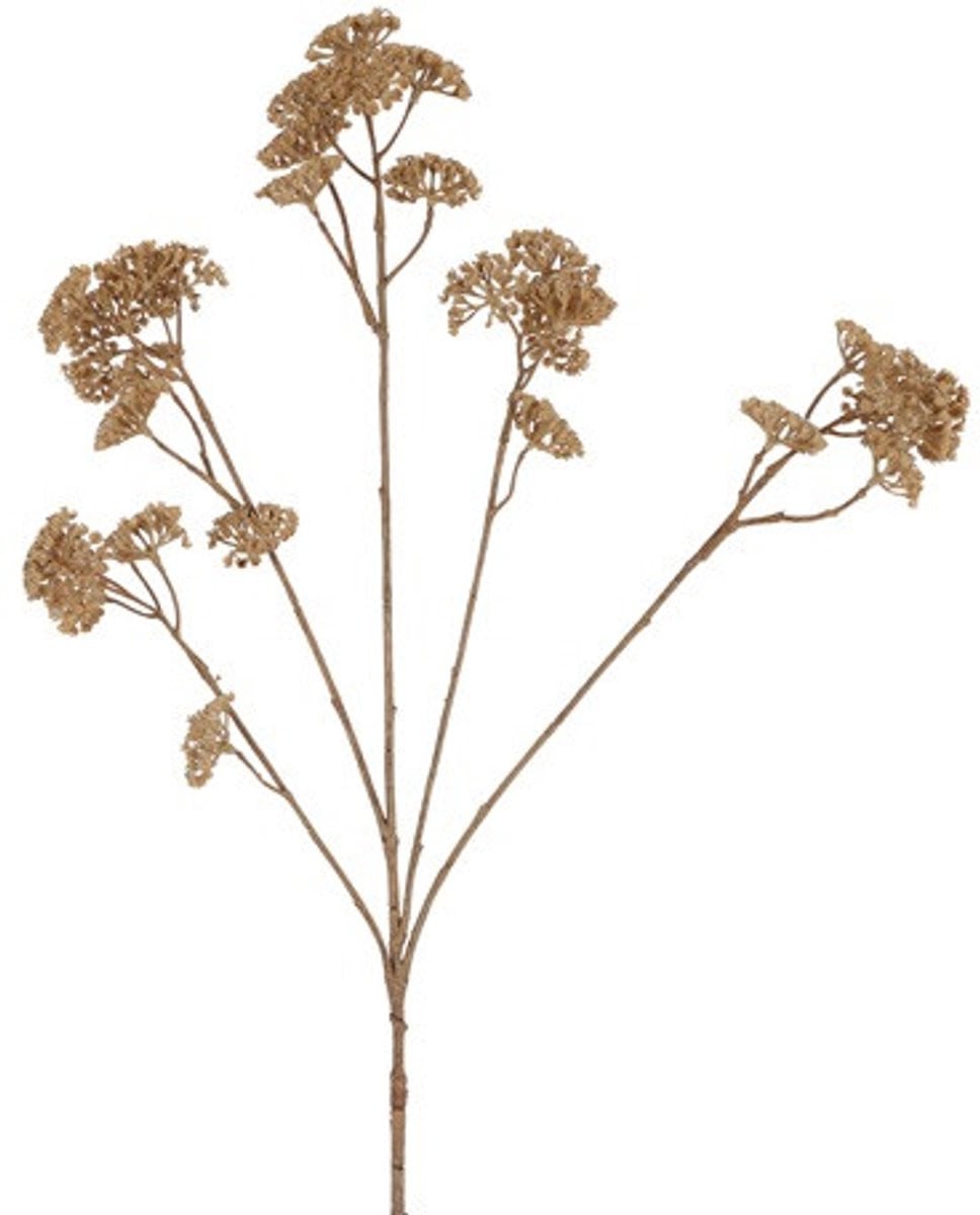 Countryfield Kunstbloem Achillea Beige - Zijdebloem
