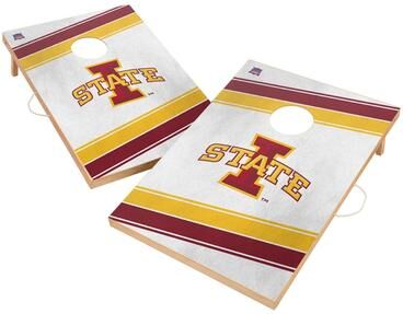 Skip's Garage Iowa State University Cyclones 2x4 Tailgate Cornhole Boards