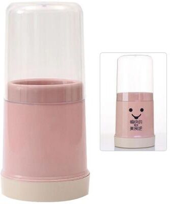 Inspired Living Cute Covered Chopsticks Holder With Drain Tray Kitchen Utensil Organizer pink