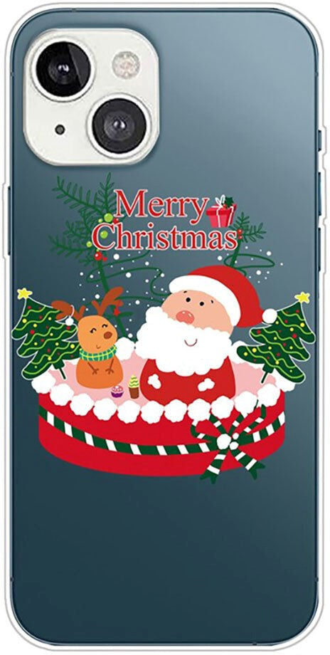 INCOVER iPhone 14 TPU Plast Julecover - Gaveæske