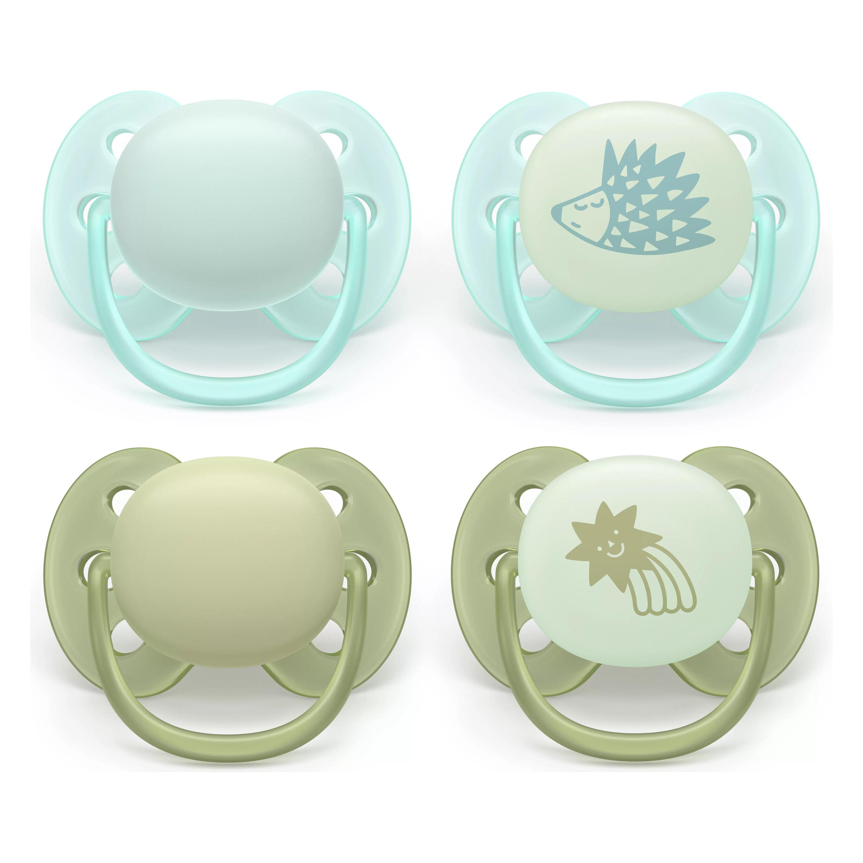 Philips Avent Ultra Soft Tag und Nacht (4x, 0 - 6 Monate) (SCF094/09)