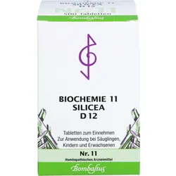 Biochemie 11 Silicea D 12 500 ST
