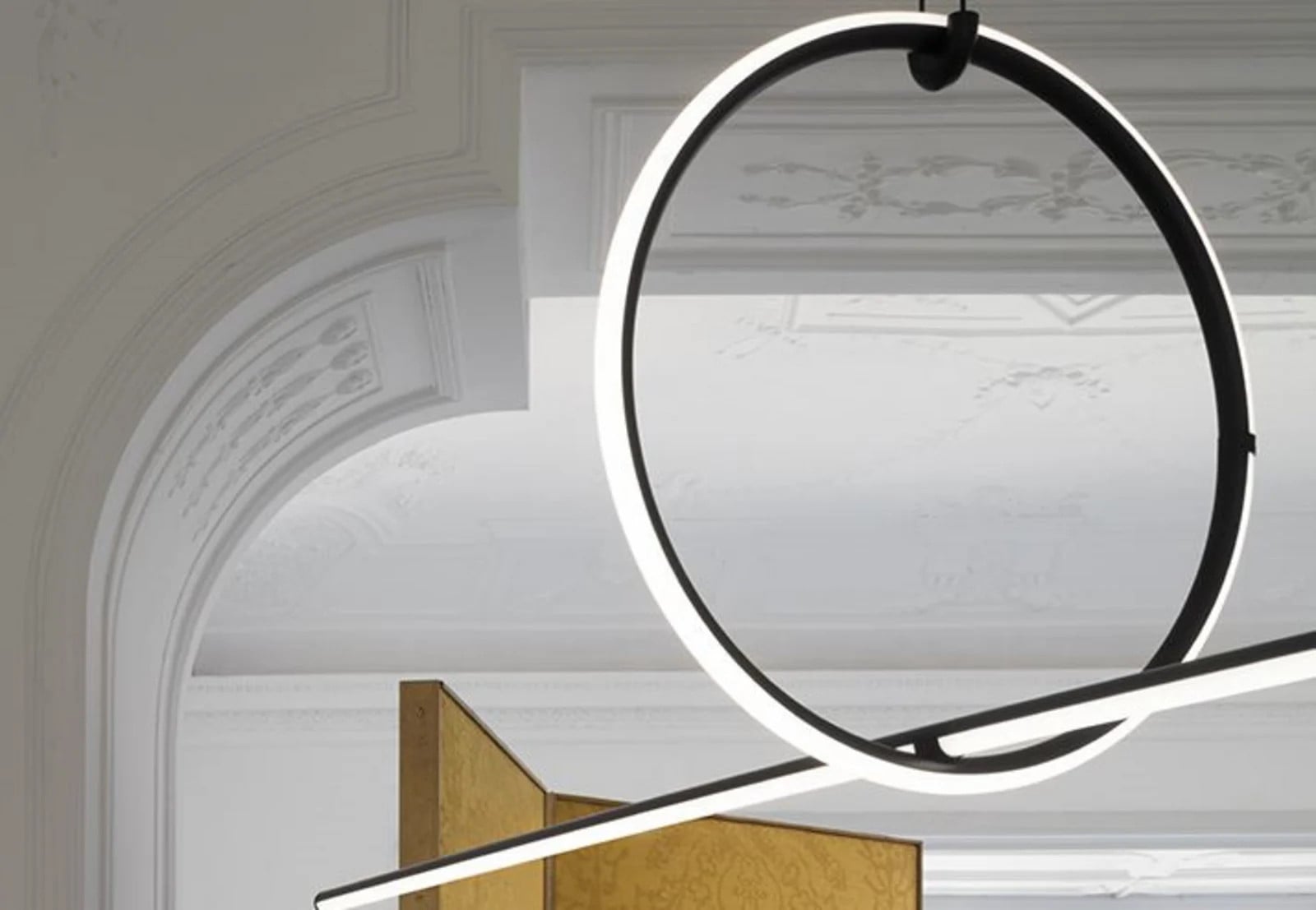Flos Arrangements Round Groot Hanglamp - Aluminium - Ring - LED