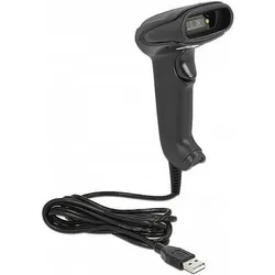 Delock 90557 (1D-Barcodes, 2D-Barcodes), Barcode Scanner, Schwarz
