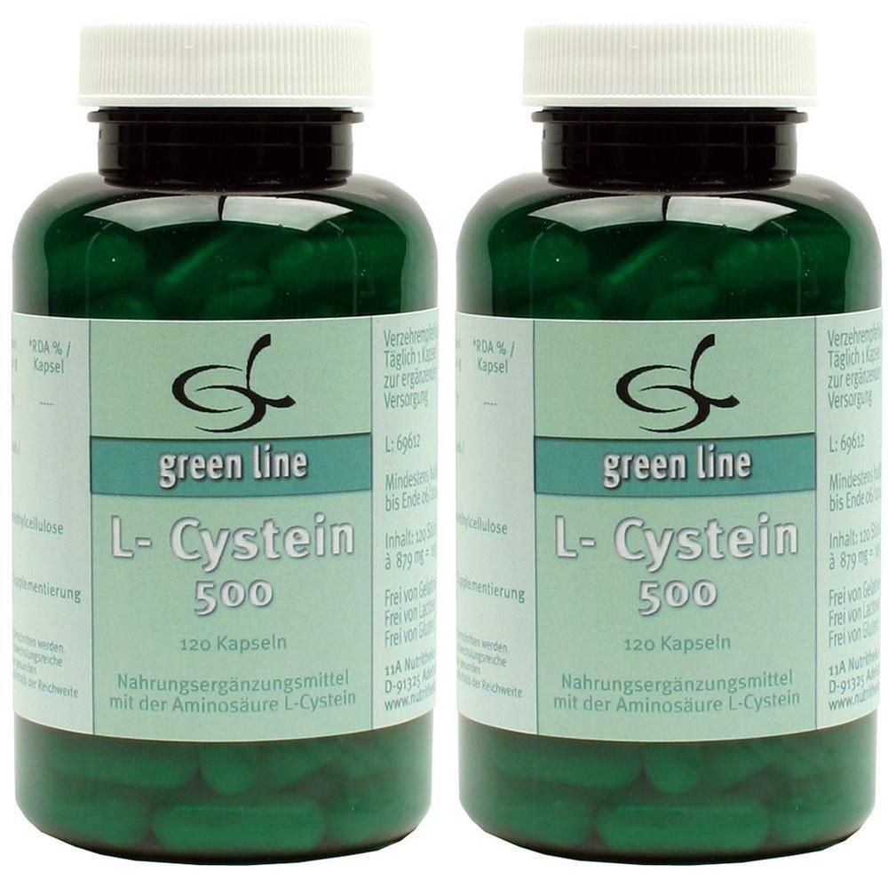 L-Cystein 500 Kapseln x2 2x120 St