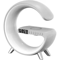 Beline, Tischlampe, Multifunctional Lamp MajesticLine with alarm clock and bluetooth speaker whiteZapytaj Chat