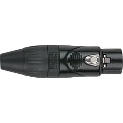 DAP XLR 3P X-type female Schwarze Kappe