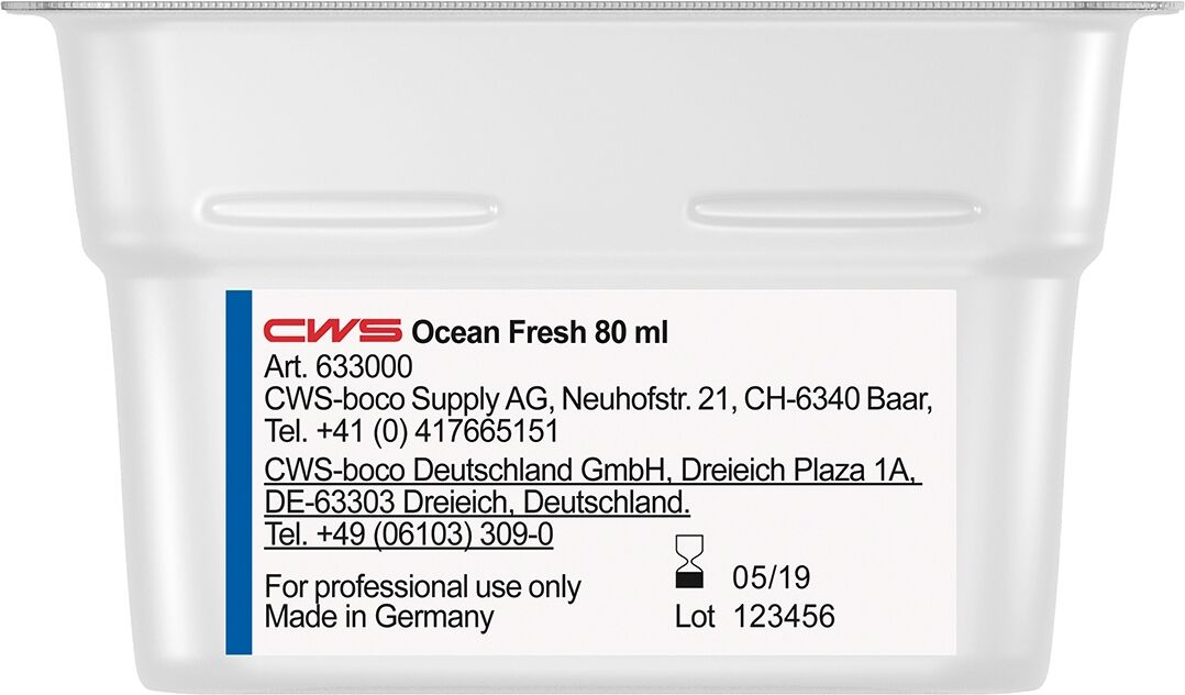 Parfum de salle de bains CWS Paradise Air Bar C633000 Ocean Fresh, 80 ml, pour désodorisant