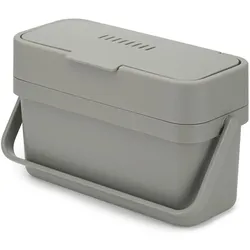 Joseph Joseph Duo Opal - Composteer Emmertje Easy Fill - Glas - Grijs (30139), Abfalleimer, Grau