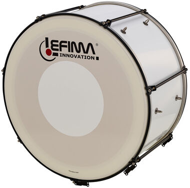 Lefima BMS 2614 Bass Drum WSWS weiß