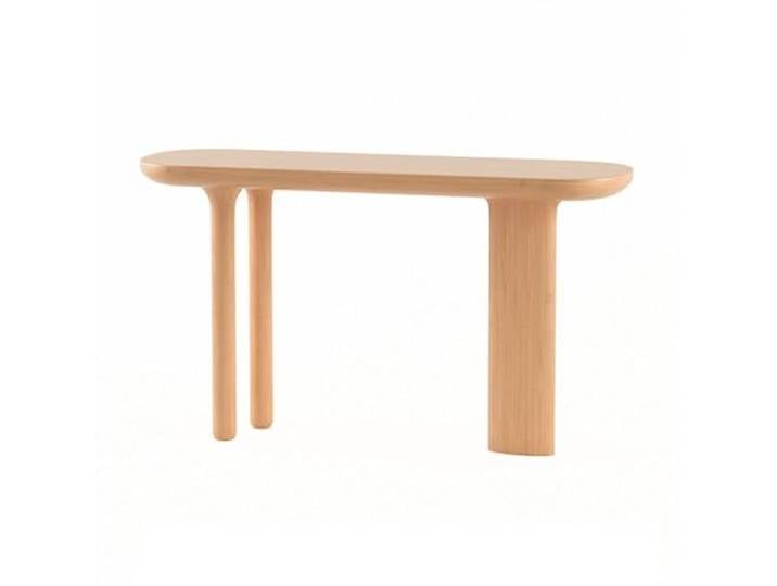 2WFYJNITP Beistelltisch Sofatisch aus Massivholz, Eingangstisch for den Flur Ausstellungstisch(Klein)