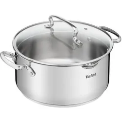 Tefal Duetto+, Pfanne + Kochtopf, Silber