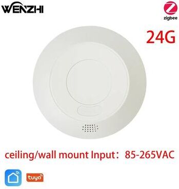Uplift Essentials ZigBee WiFi MmWave Radar Motion Sensor With Human Presence Detection For Smart Home Automation zigbee 24g Circular
