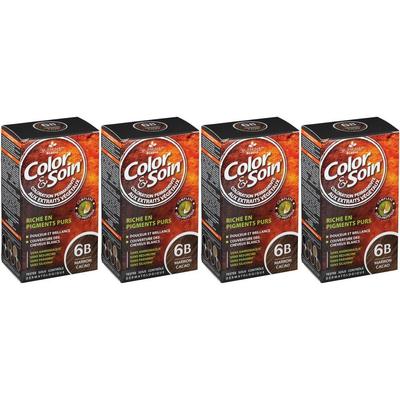 Les 3 Chênes Color & Soin 6B marron cacao x4 4x135 ml Creme
