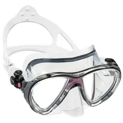 Cressi Tauchmaske Big Eyes Evolution - CLEAR/FRAME PINK