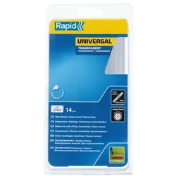 Rapid Heißklebesticks »Universal« 12 mm transparent 14 Stück transparent