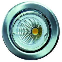 Rutec R55090 Est Einbaustr, schwenkbar für MR 16 -Stainless Steel 50 W