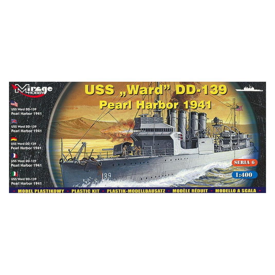 Mirage Hobby USS Ward DD-139 'Pearl Harbor 1941' (40601)