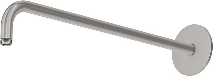 Steinberg Serie 100 Brausearm 1007910BN 450 mm, mit verstärkter Wandhalterung, Brushed Nickel, Wandmontage
