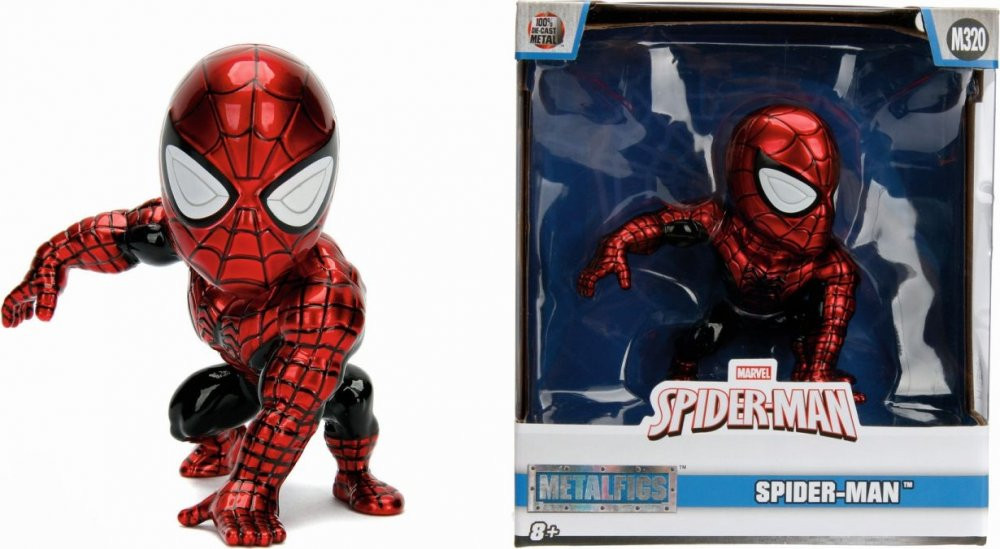 Jada Toys Marvel Spider-Man speelgoed voor kinderen vanaf 8 jaar, zwart en rood