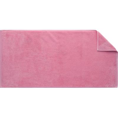 Handtücher EGERIA "Elegant", rosa (wild rose), B:50cm L:100cm, Walkfrottier, Obermaterial: 100% Baumwolle, Handtücher, Uni Programm mit Webkante, reine Baumwolle