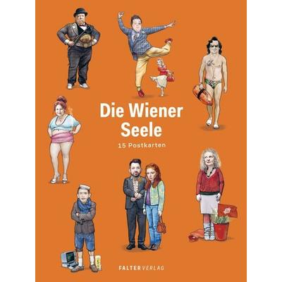 Die Wiener Seele - Postkartenbuch, Karte von , Falter Verlag, 978-3-99166-034-7