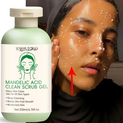 Lush Living Finds Facial Exfoliating Gel, Whitening Moisturizing Repair Scrub, Deep Pore Cleansing Skin Care Facial Exfoliating Gel, Whitening Moisturizing Repair Scrub, Deep Pore Cleansing Skin Care