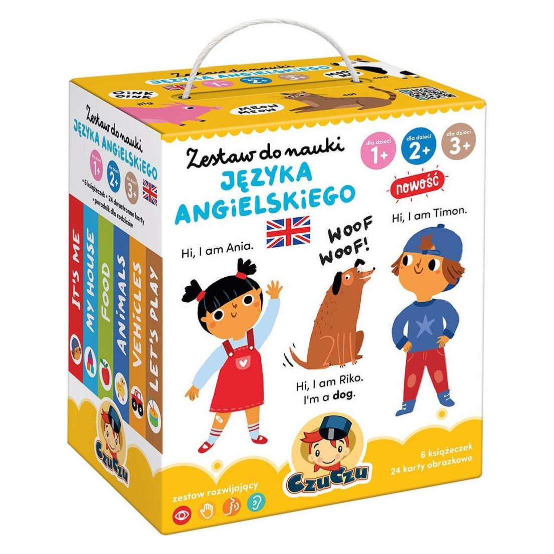Czuczu Zestaw do nauki języka angielskiego dla dzieci 1,2,3+ (Englisch) (2527)