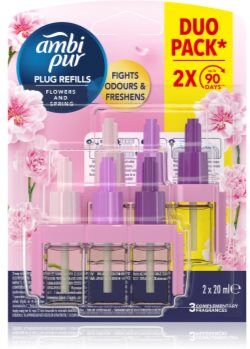 AmbiPur 3volution Flowers&Spring recarga 2x20 ml. 3volution Flowers&Spring