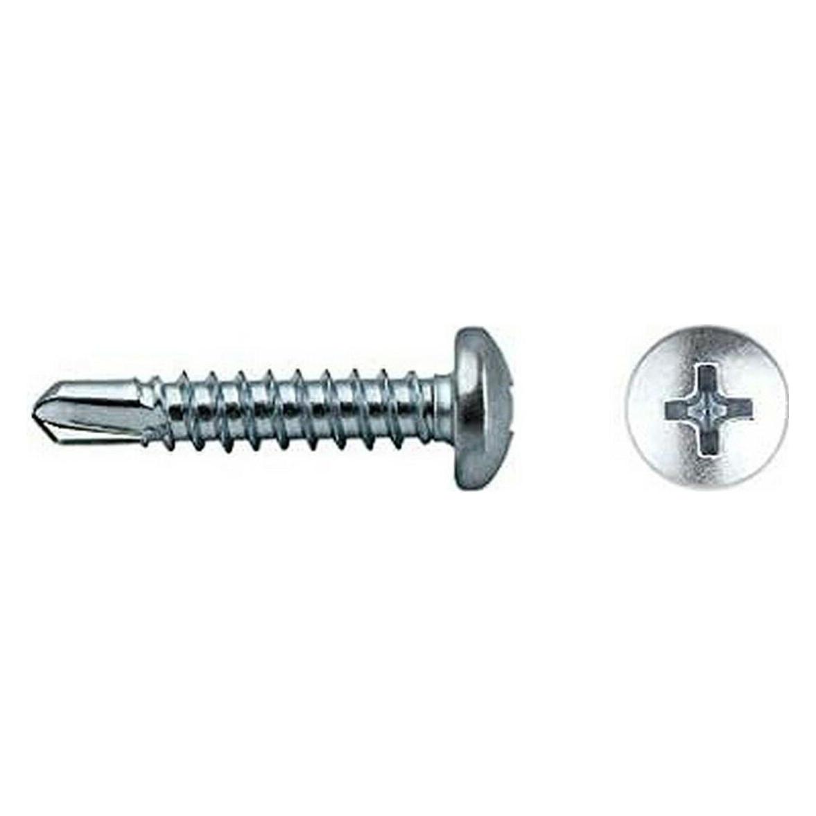 [n]fibrecare Selbstschneidende Schraube CELO 5,5 x 25 mm 25 mm 250 Stück Verzinkt (250 Schrauben pro Stück) (31210570)