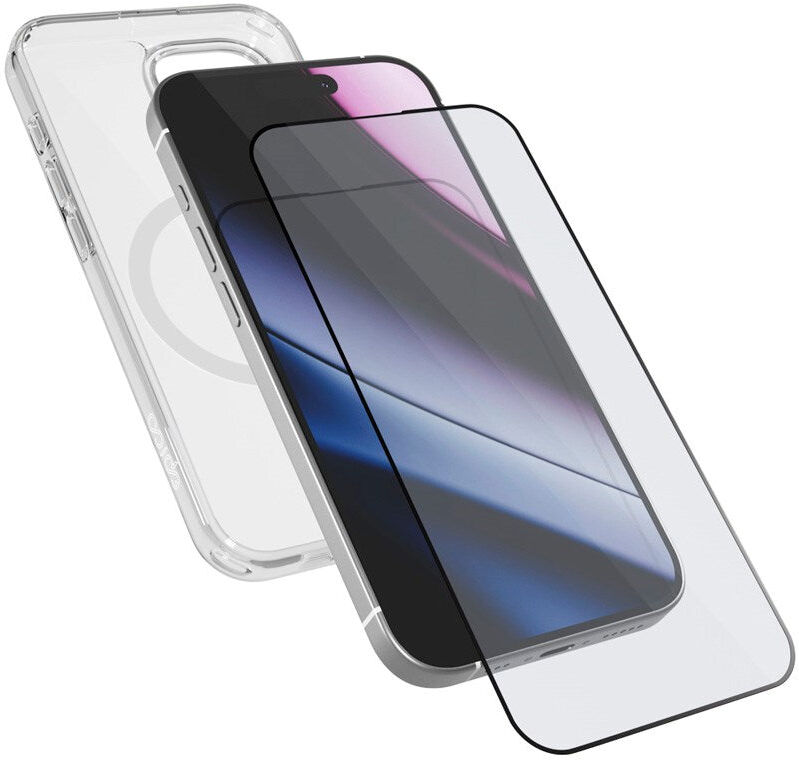 iPhone 17 Epico Beskyttelsessæt - MagSafe Bagsidecover & Skærmbeskyttelse - Gennemsigtig