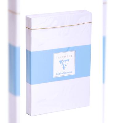 Clairefontaine 500x Umschl gommée 114x162 90g- Weiß 8516C