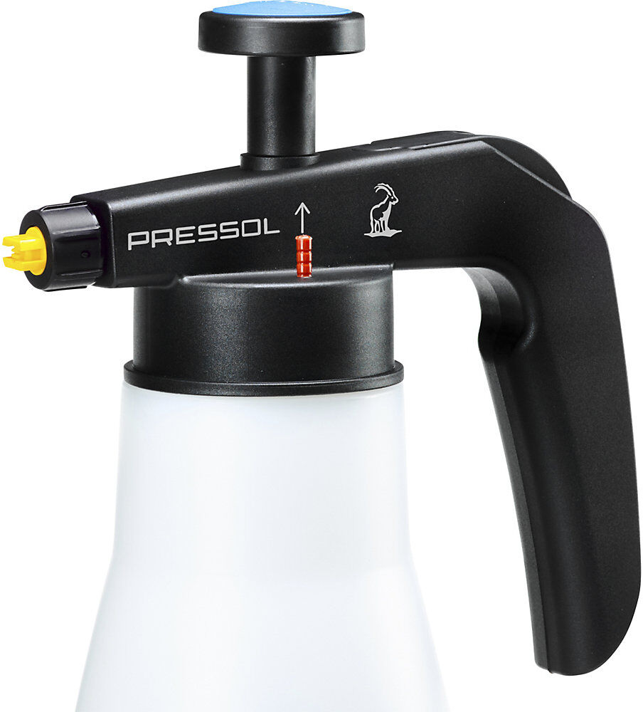 Pump-Sprühbehälter, für Laugen, Volumen 1,5 l, PE weiß-transparent, ab 3 Stk PRESSOL
